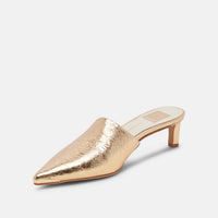 Dolce Vita - Women's Lexy Distressed Leather Heels