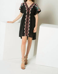 Thml - Embroidered Short Dress