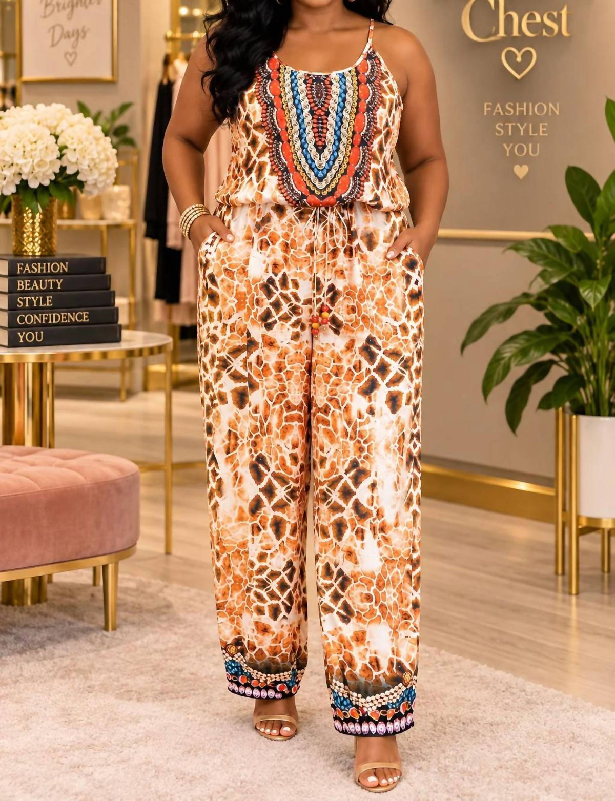 True Colors - Vibrant Muse Jumpsuit