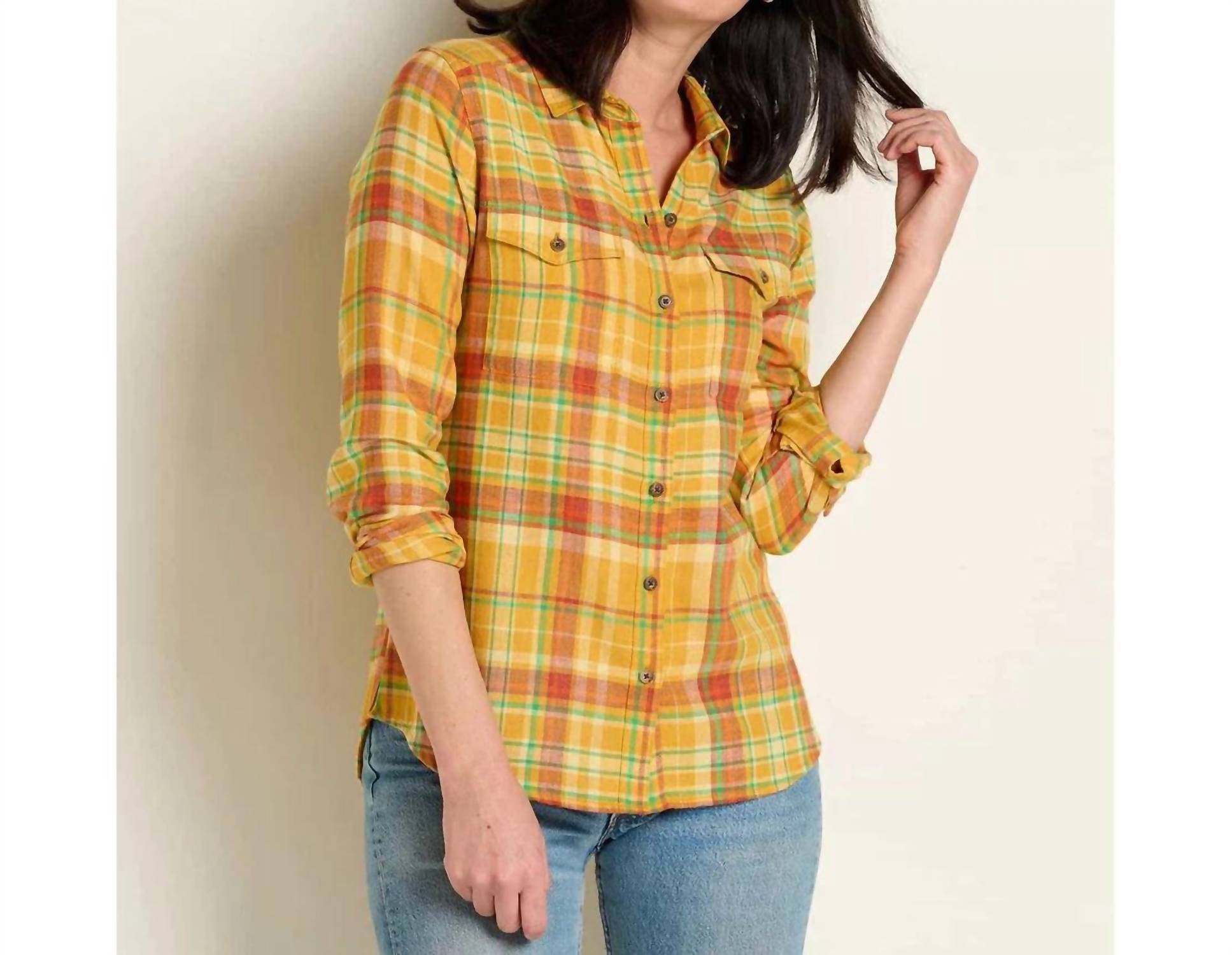 Toad&Co - Re-form Flannel Long Sleeve Shirt