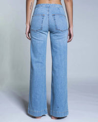 Askk Ny - Brickhouse Wide Leg Mid Rise Jean