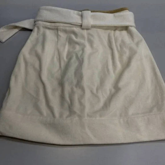 Adriana Degreas - Women's Terry Belted Button-up Mini Skirt