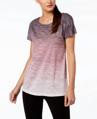 Ideology - Activewear Space Dyed Cutout Back T-shirt