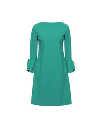CHIARA BONI Acura Dress in emerald - women's dress - detail view