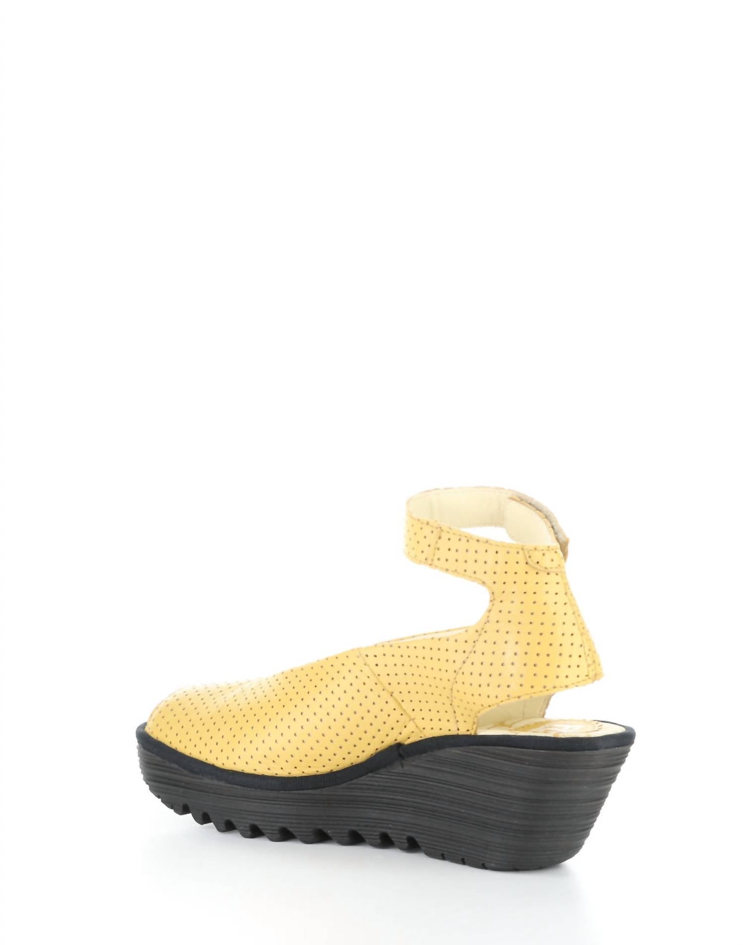Fly London - Women's Yala376fly Perf Wedge Sandal