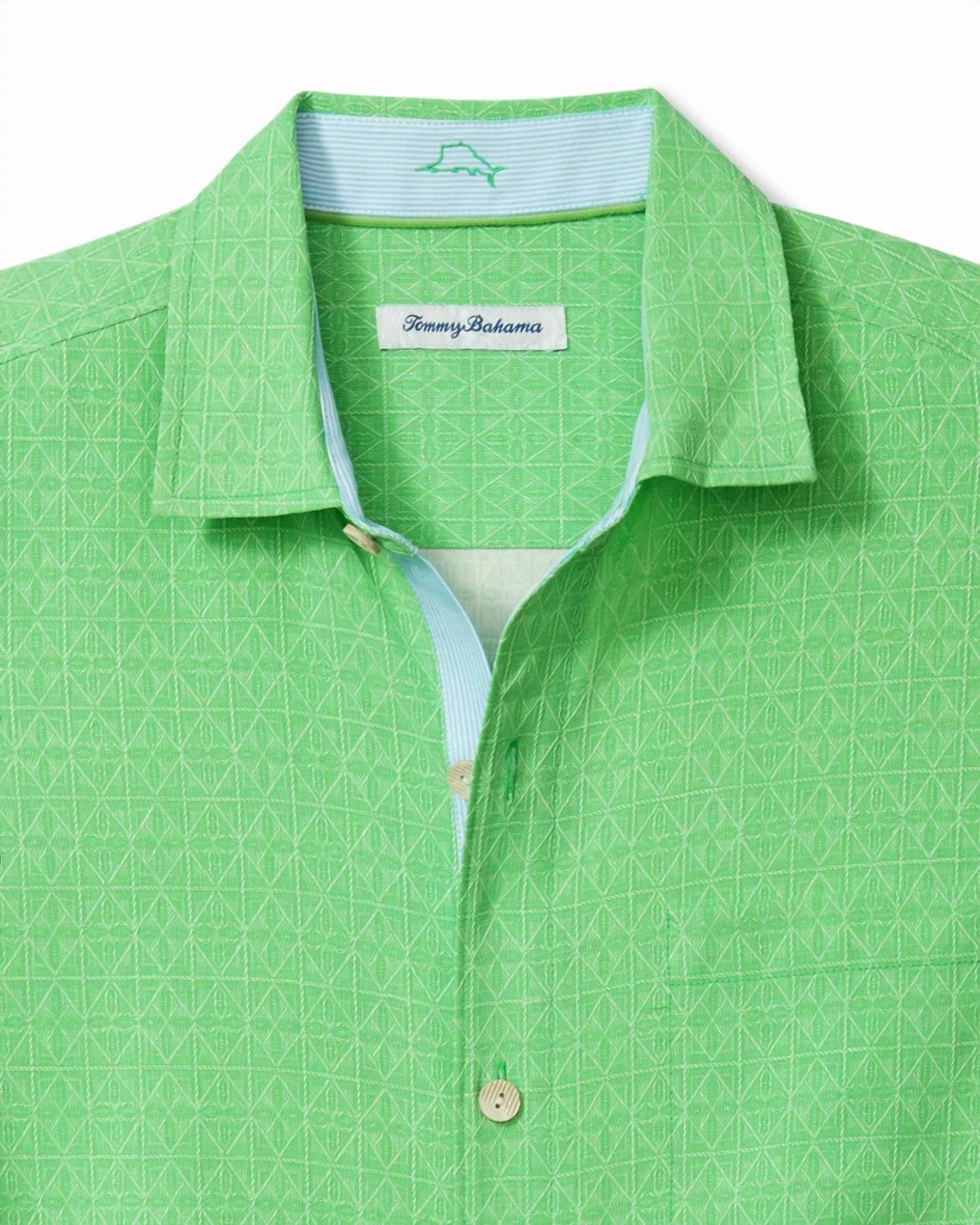 Tommy Bahama - Men's Diamond Point Silk Camp Shirt