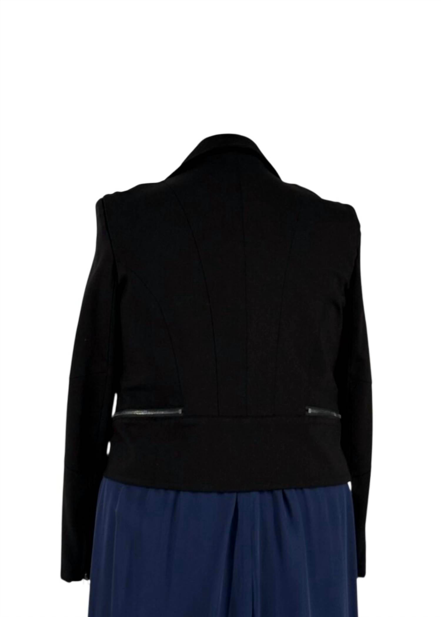 Paula Ryan - Roma Zip Up Biker Jacket