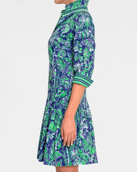 GRETCHEN SCOTT So Sweet Mini Dress in vintage vines - women's dress - detail view
