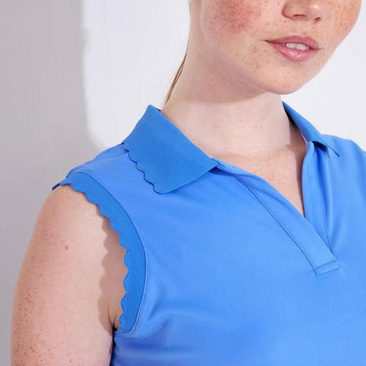 Abacus Sportswear Us - Victoria Drycool Sleeveless Golf Polo