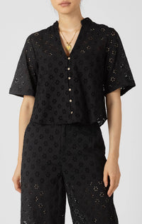Dex - Cutwork Embroidery Blouse