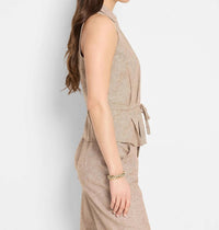 Nic + Zoe - Linen Cotton Cinch Vest