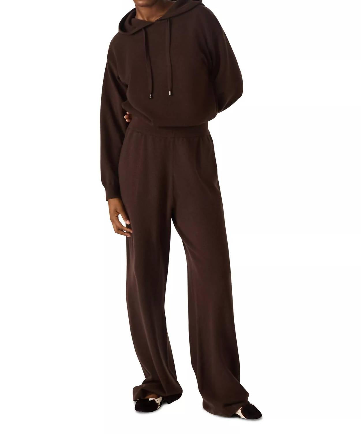 STEVE MADDEN Kori Sweater Pant in brown - women's pants
