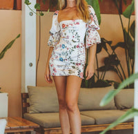 Soah - Camille Floral Mini Dress