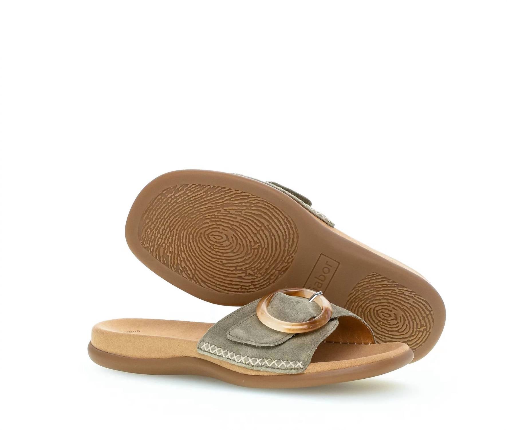 Gabor - Women's Pantolette 83.701.19 Flat Sandal
