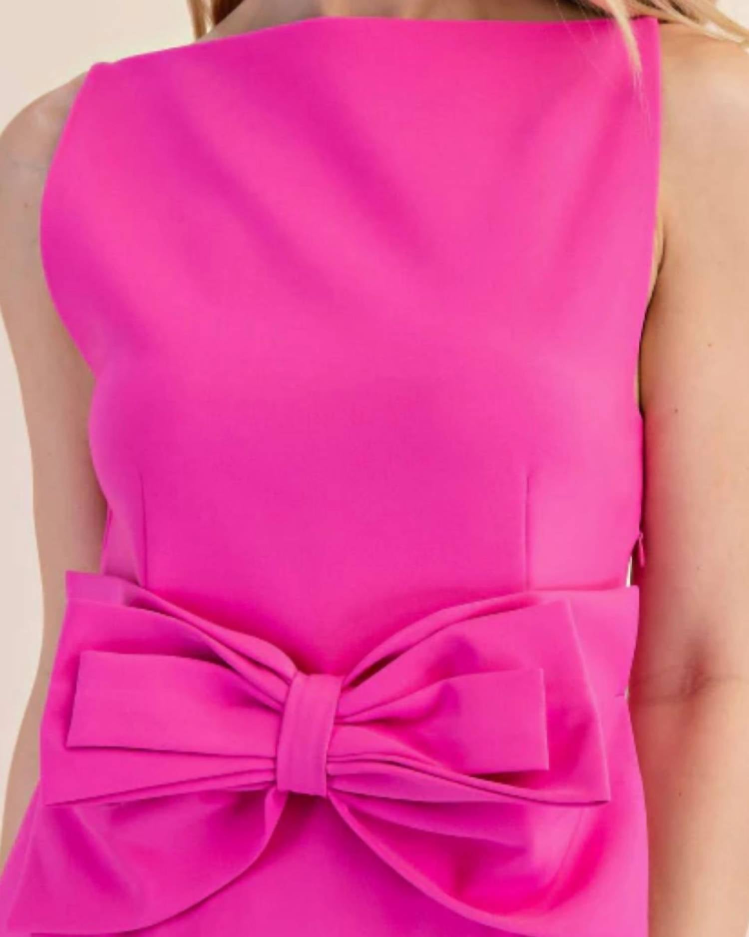 Glam - Belle Bow Dress
