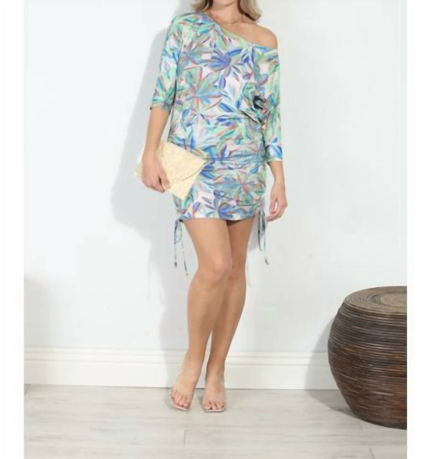 Veronica M - Shirred Stretch Tunic Dress