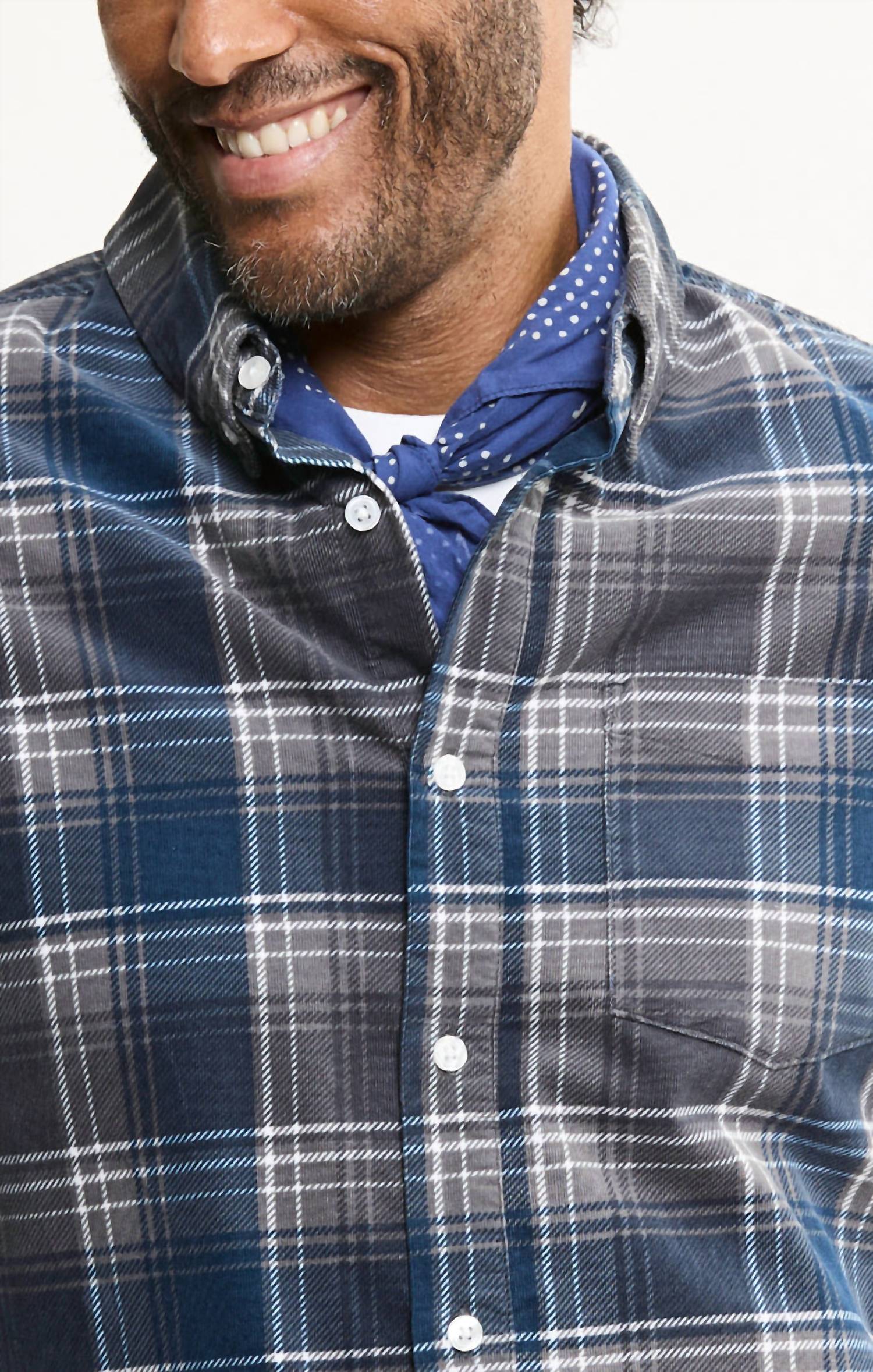 Jachs New York - Corduroy Button-Down Shirt