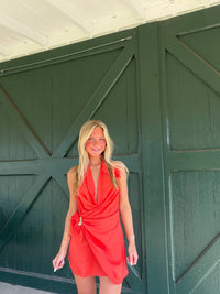 Nia - Isla Wrap Mini Dress