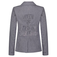 Hipchik - Women's Queen Of Blazer Pinstripe