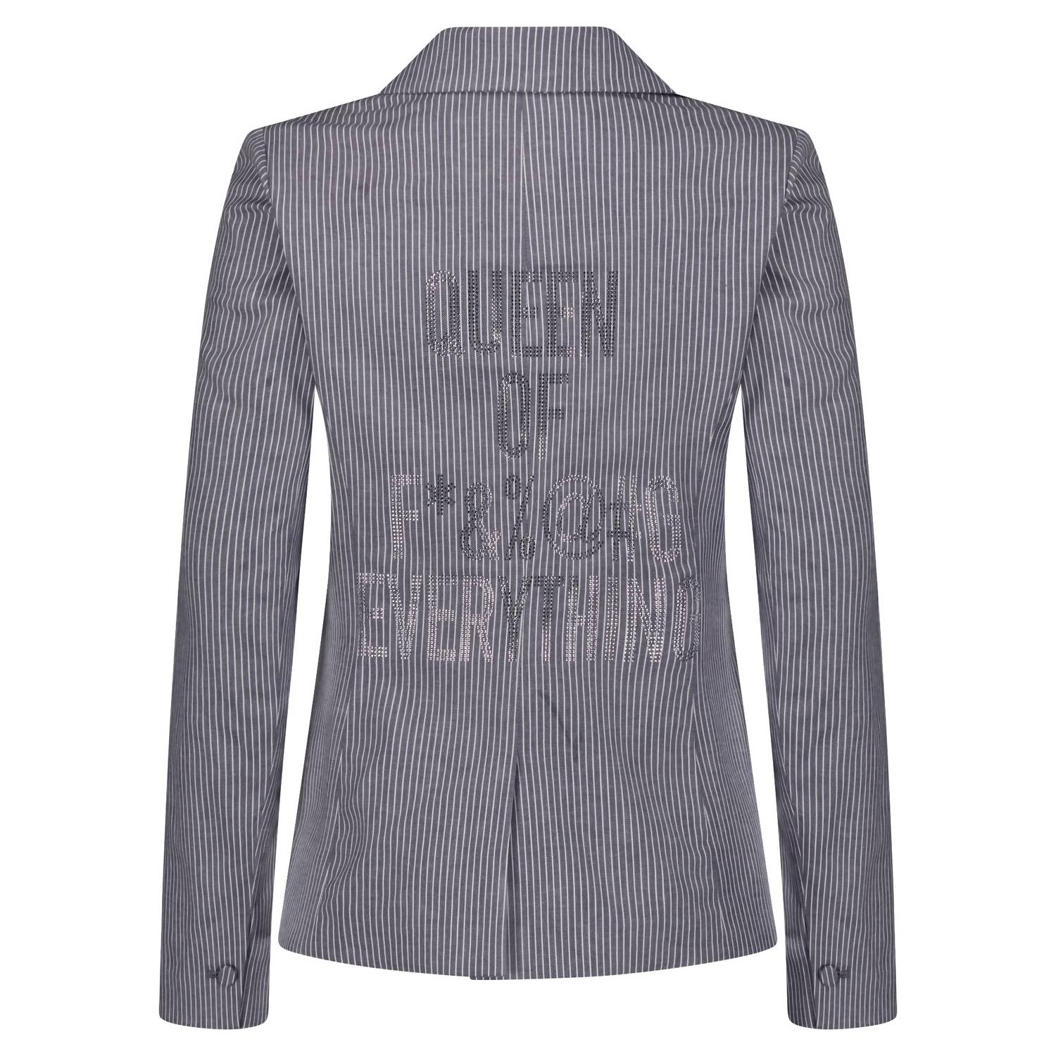 Hipchik - Women's Queen Of Blazer Pinstripe