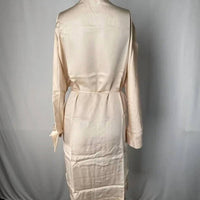 Ettitude - Women's Long Sleeve Lightweight Sateen Knee-length Robe