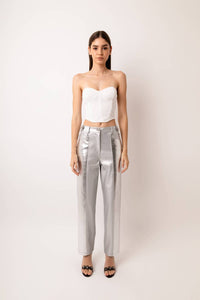 Amylynn - Lupe Metallic Straight Pant