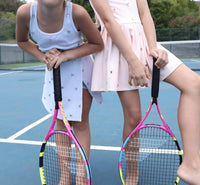 Lola + The Boys - Girls Heart Scuba Tennis Dress