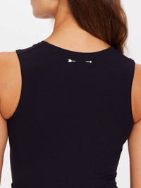 The Upside - Onyx Kori Crop Tank