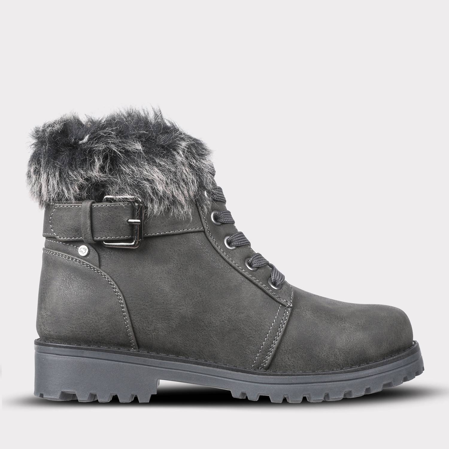 Lamo Women's Lace-up Boot in charcoal - women's shoe