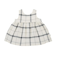 One More In the Family Girls Cleopatra Dress in the family girls cleopatra dress in navy check - kids' dress