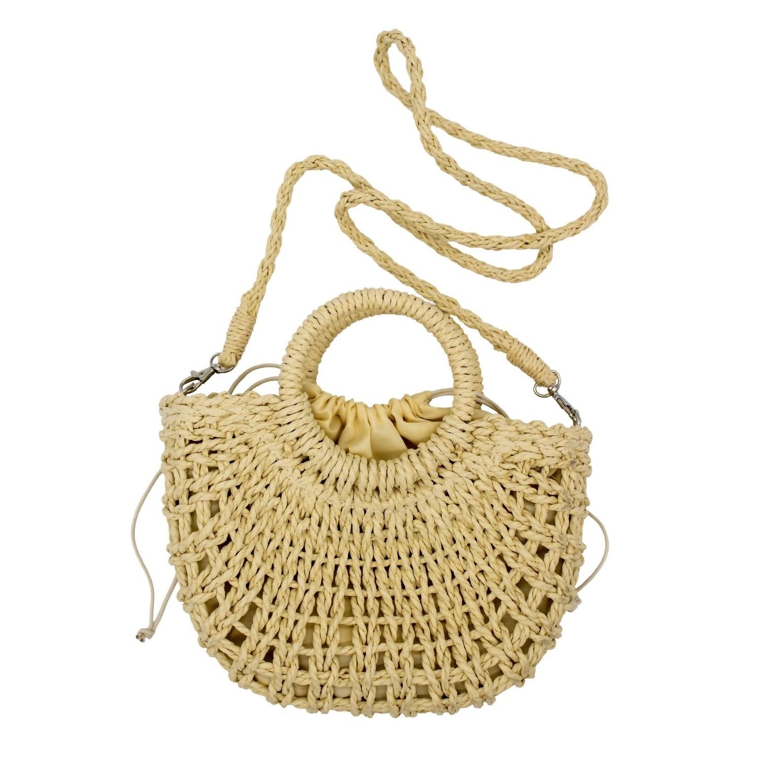Seaspice - Getaway Crossbody Straw Tote