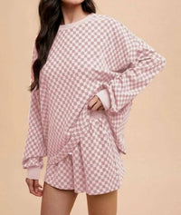 Anniewear - Coastal Check Lounge Set