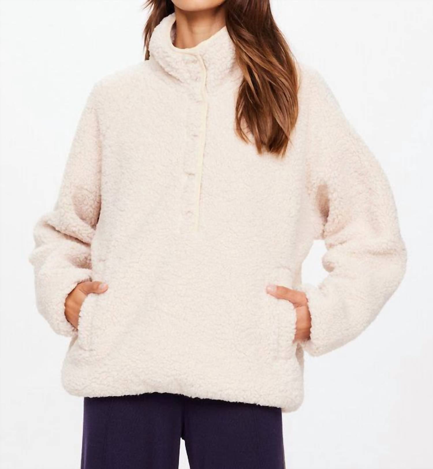 The Upside - Harlow Fleece Pullover Top