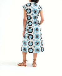 Compania Fantastica - Lapel Collar Midi Dress