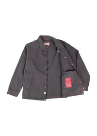 Iron & Resin Men's Coach Jacket in charcoal - men's jacket - alternate view