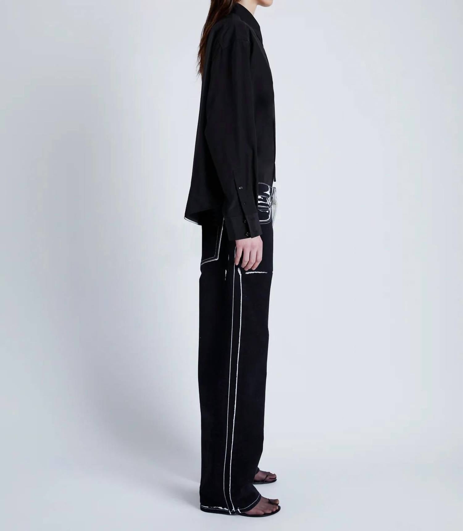 Proenza Schouler - Demi Button Down Blouse