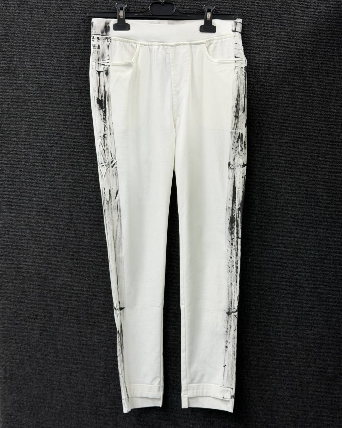 Zannza Couture - Women's Cotton Pants With Black Detail