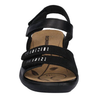 Romika USA Women's Ibiza 86 Leather Sandals in black - women's sandal - view 4