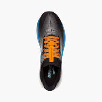 BROOKS Men's Hyperion Max Running Shoes in black grey orange clown fish - men's shoe - view 6