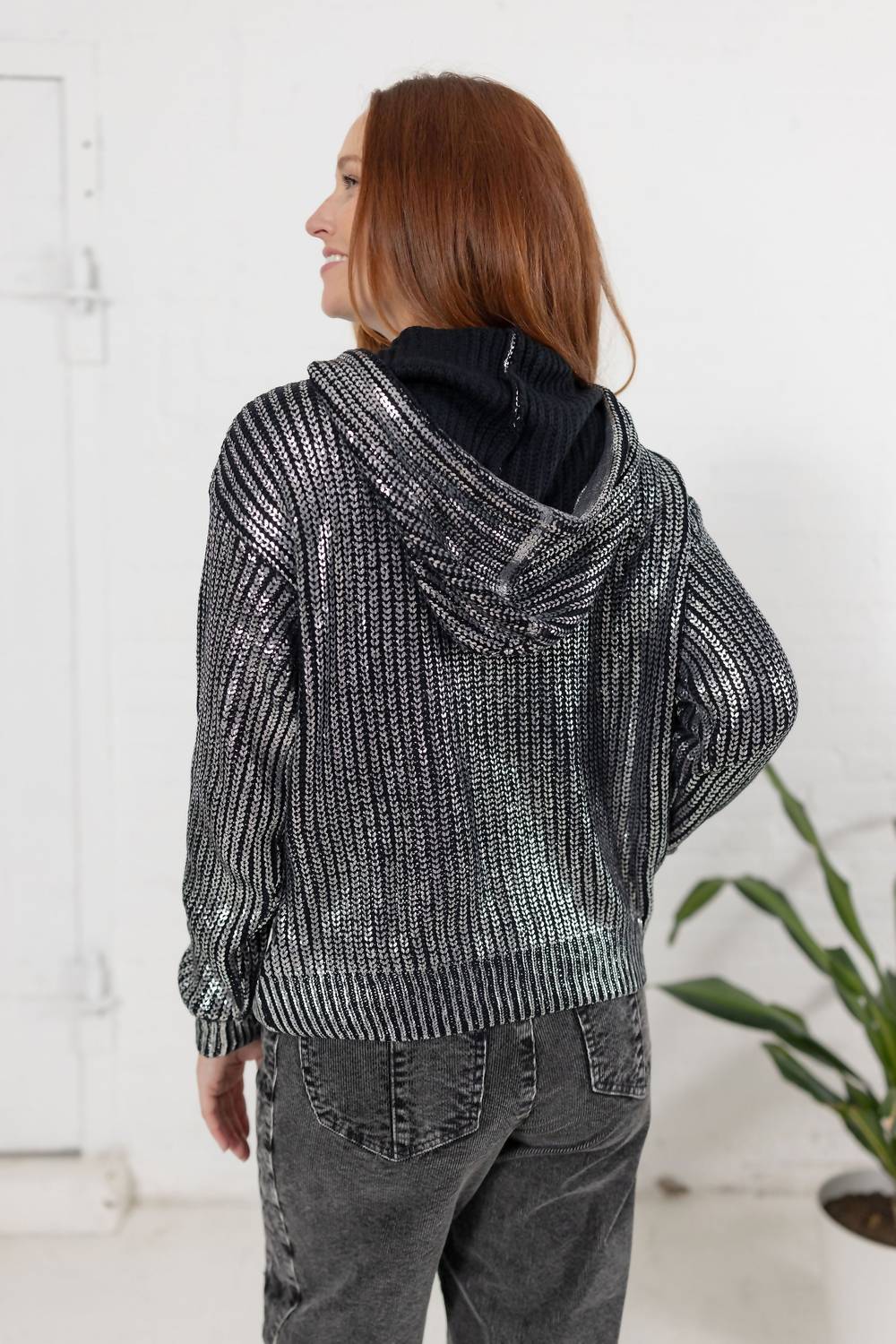 Elan - Metallic Hoodie