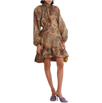 Etro - Paisley Ruffled Skirt