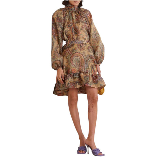 Etro - Paisley Ruffled Skirt