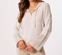 French Kyss - Zip Hoodie Cardigan