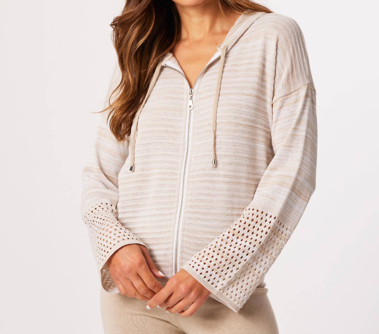 French Kyss - Zip Hoodie Cardigan