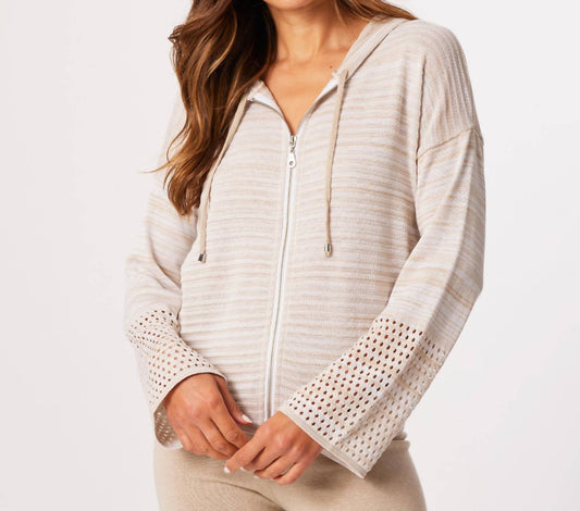 French Kyss - Zip Hoodie Cardigan