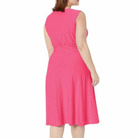 London Times - Inset Waist Midi Dress