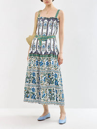 Farm Rio - Manoela Belted Maxi Dress