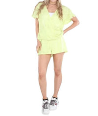Lush - Short Sleeve Wrap Lounge Set