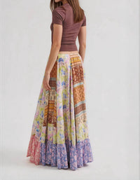 Free People - Santa Eulalia Printed Maxi Skirt