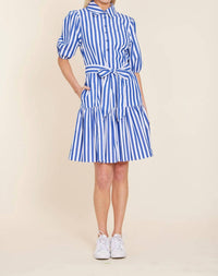 Dolce Cabo - Belted Stripe Dress